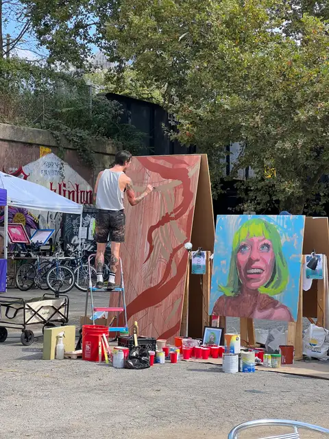 Bringing color to the streets, one stroke at a time.